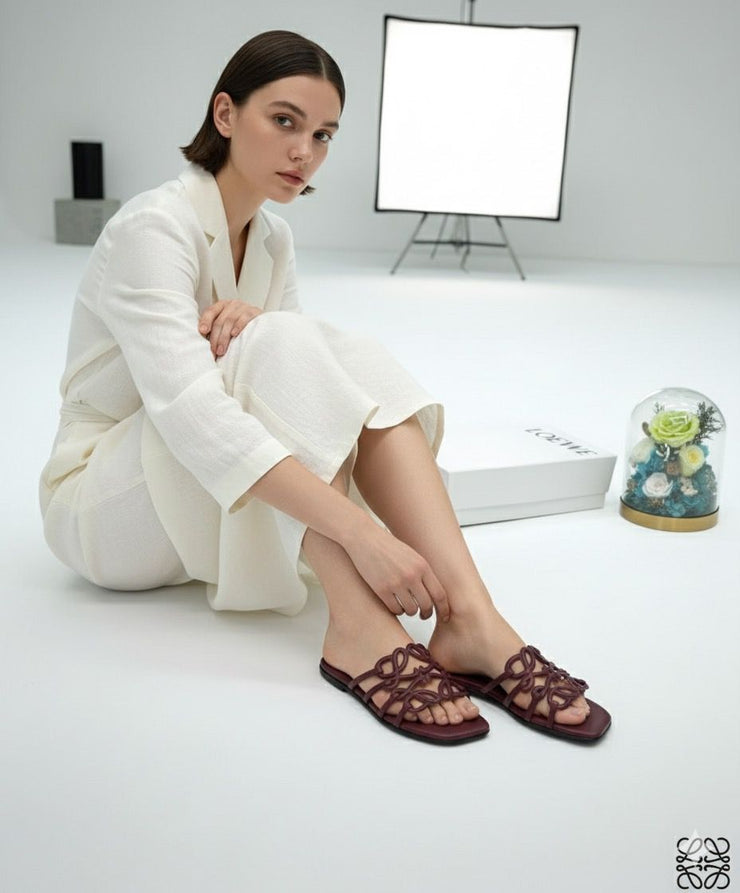 LOEWE Petal Anagram slides