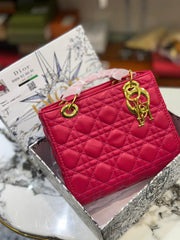 Elegant and latest Lady Dior Leather Bag