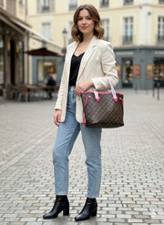 LOUIS VUITTON TOTE WITH POUCH