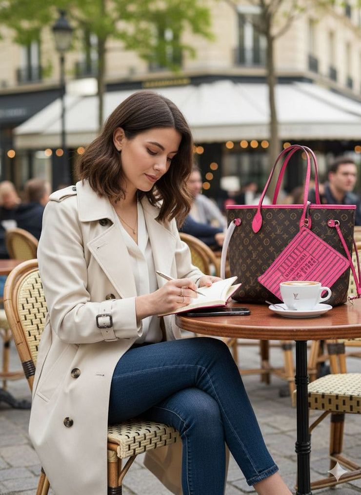 LOUIS VUITTON TOTE WITH POUCH