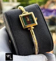 Gucci Luxury Square Dial Bracelet Watch