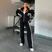 Trendy Zip-Up Co-Ord Set