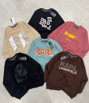 KARL EXCULSIVE ROUND NECK SWEATSHIRTS FOR LADIES