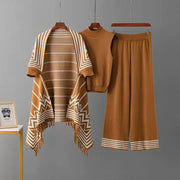 WINTER CORDS with sleeves cape