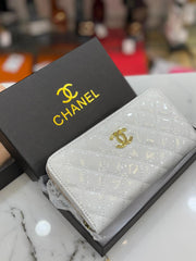 CHANEL LUXURY ZIPPER WALLET