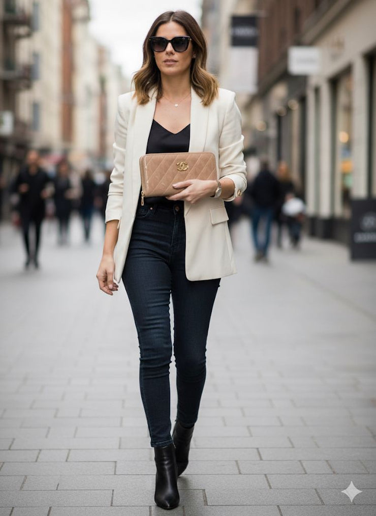 CHANEL LUXURY ZIPPER WALLET