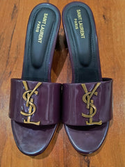YSL Block Heels