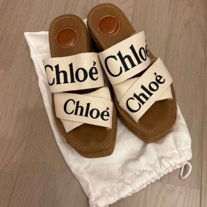 CHLOE WOODY DIVA PLATFORMS