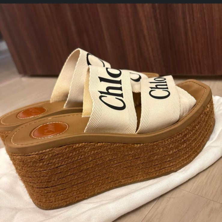 CHLOE WOODY DIVA PLATFORMS