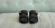 MIU MIU SANDALS - BLACK