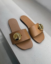 LOEWE  SLIDES - BEIGE
