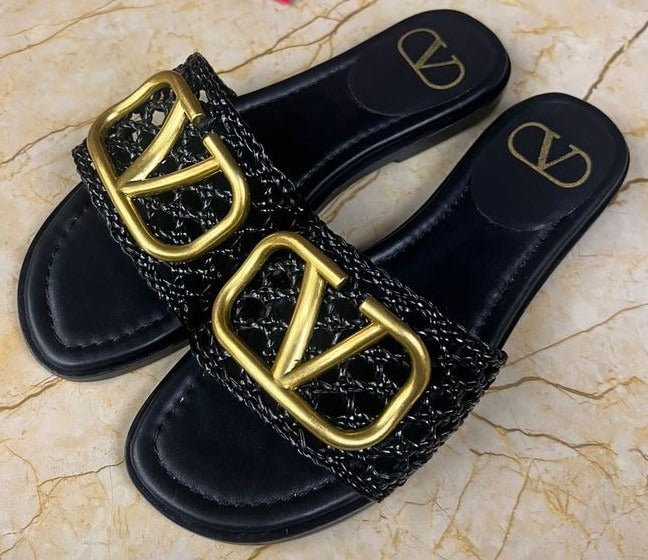 VLogo Slide Sandals