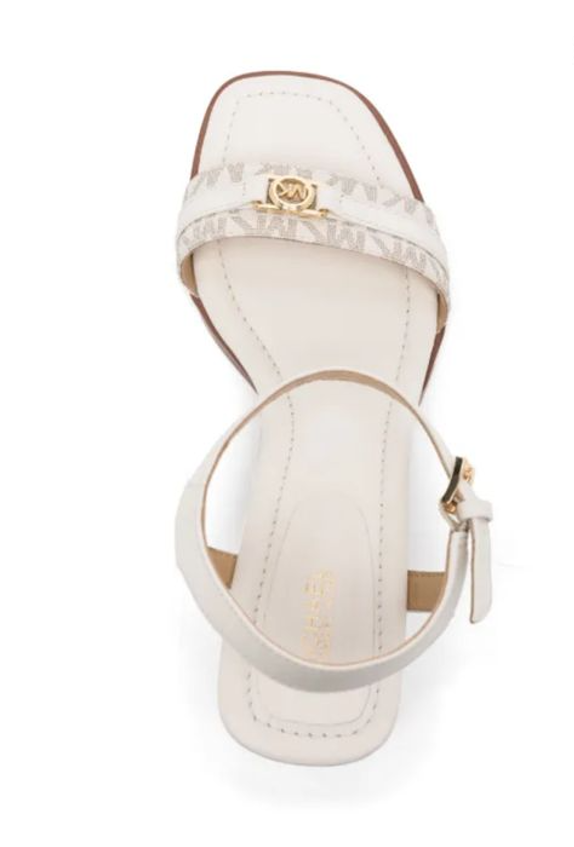 MICHAEL KORS STRAPPED BLOCK HEELS